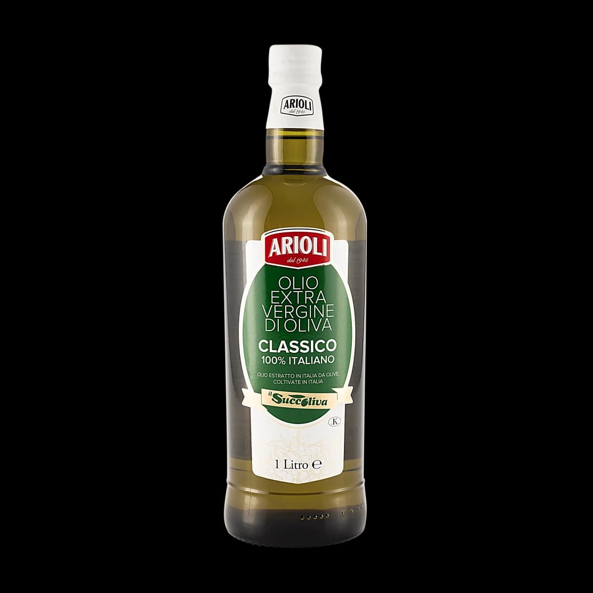 Succoliva - Classic Extra Virgin Olive Oil - 100% Italian (1 Lt)