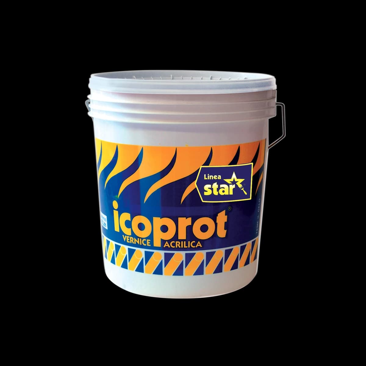 Icoprot Star One-Component White Protective Paint Based on Synthetic Resins and Special Additives (Liquid, Water Based) (5 Kg)