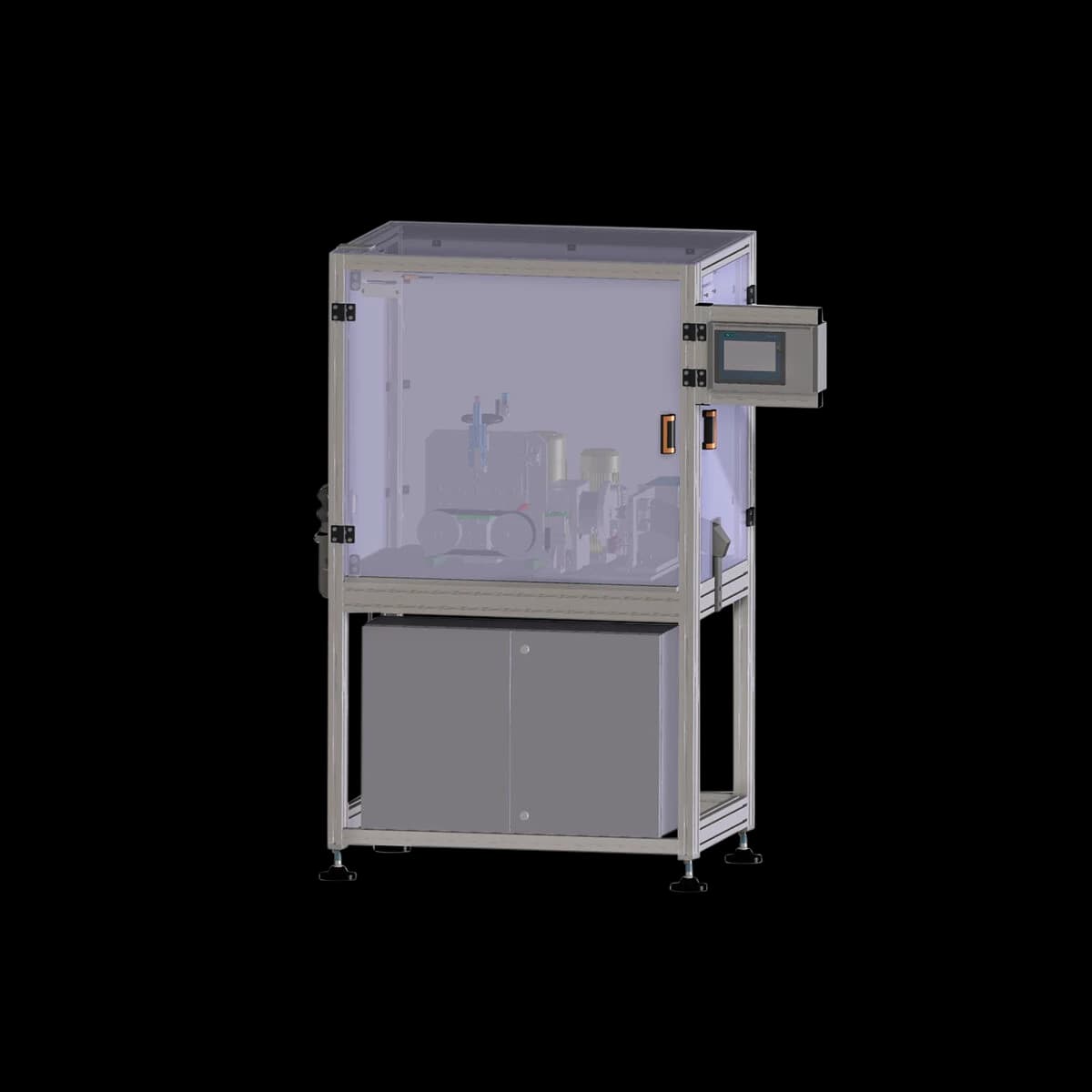 Cutting Machine with Shear Blade and Welding - Flexible Hoses