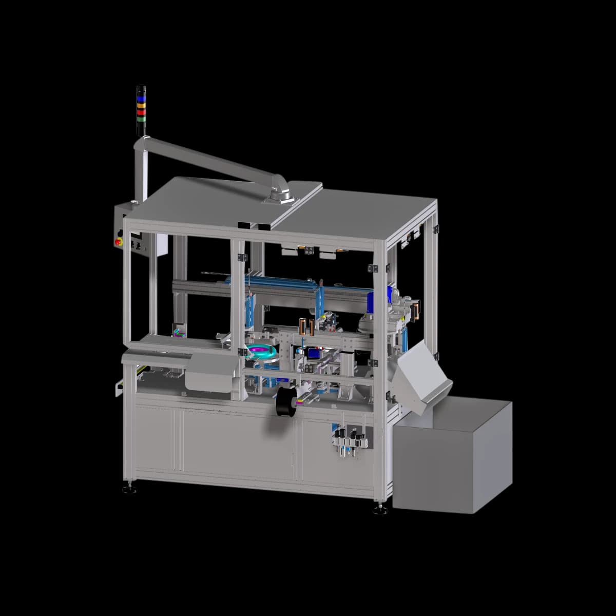 Automatic Machine to Roll and Tie Flexible Hoses