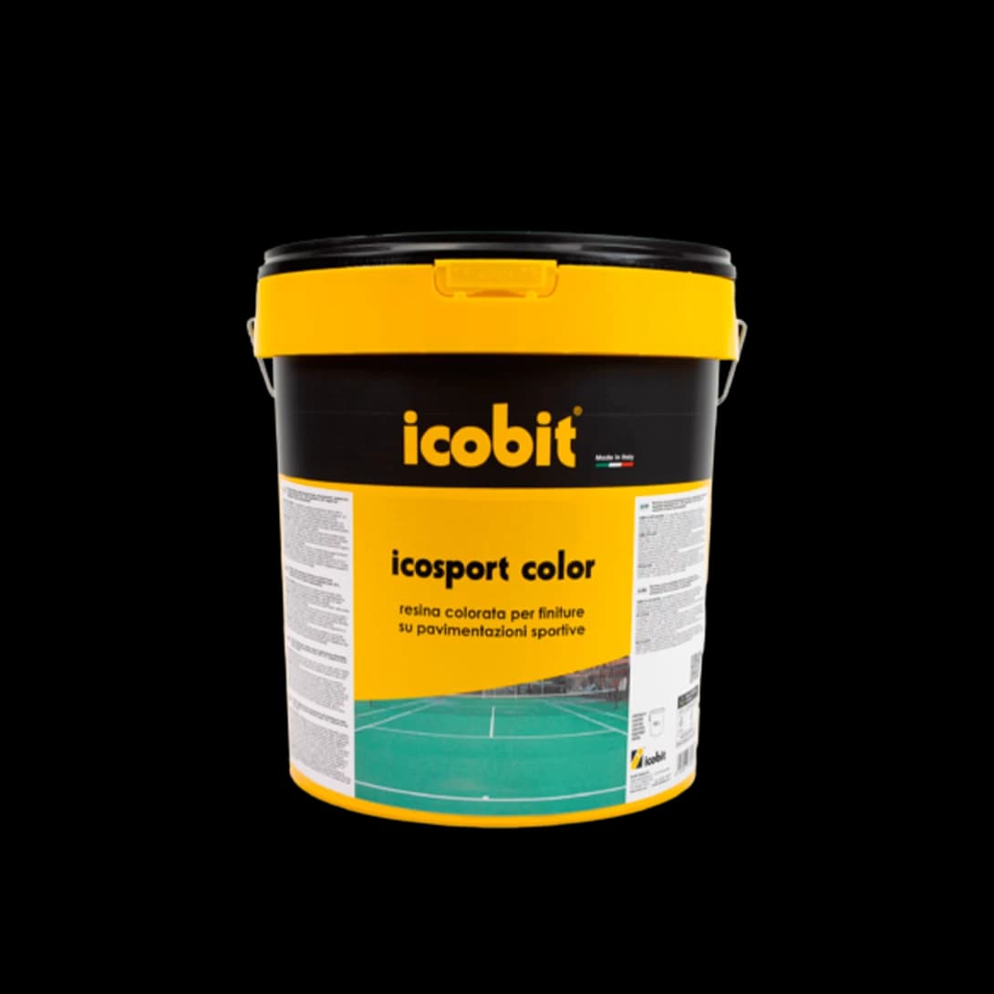 Icosport Color Single-Component Colored Protective Paint (Liquid, Water Based) (4 Lt)