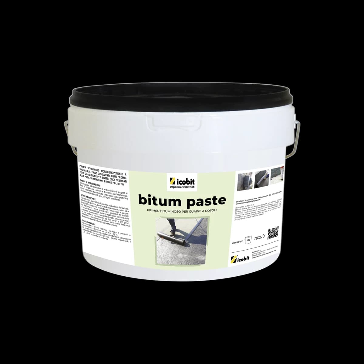 Bitum Paste Bituminous Primer for bpm Membranes (Liquid, Water Based) (15 Kg)