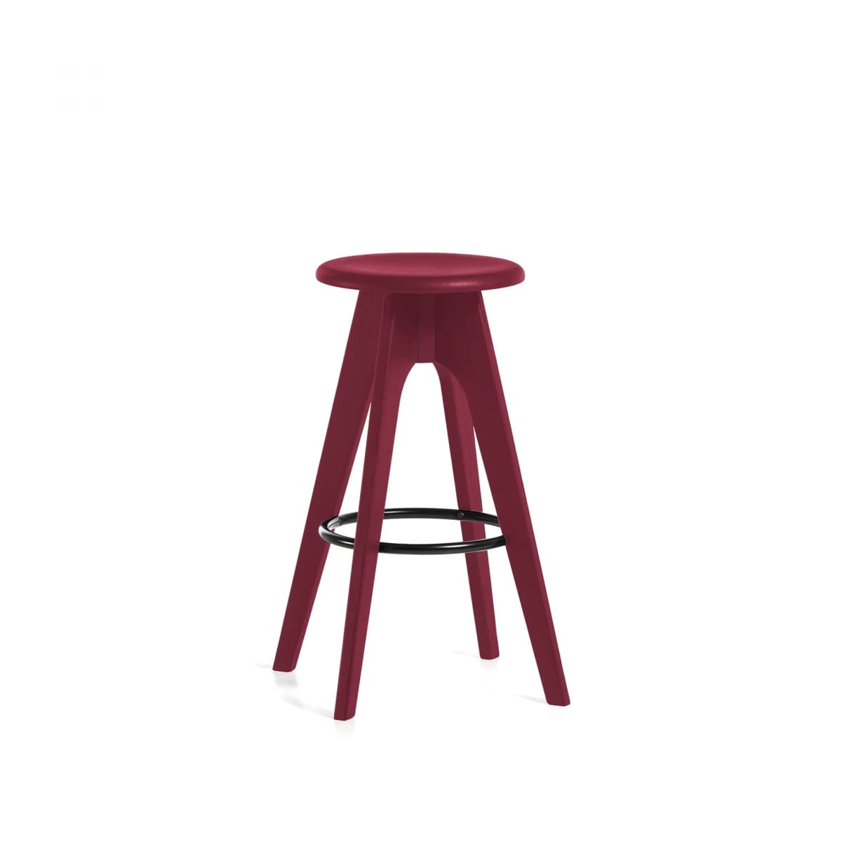 Tommy Stool in Oak or Ash Wood with Adjustable Height