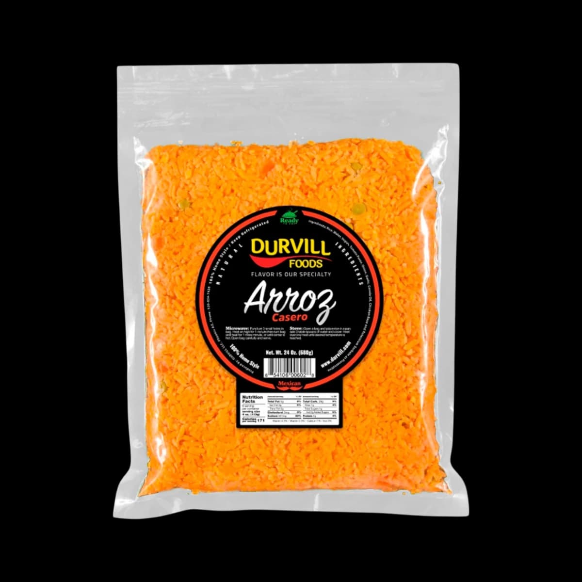 Cooked Mexican Rice (680 grs)