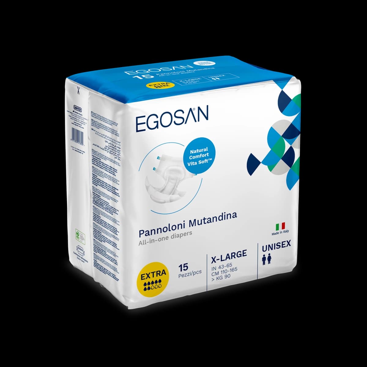 All-in-one Diaper Panty, Absorbent Aid for Incontinence (Day/Extra Absorption) (X-Large)