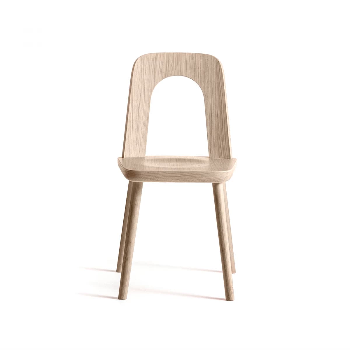 Ash Chair with Wood Legs (Arco)