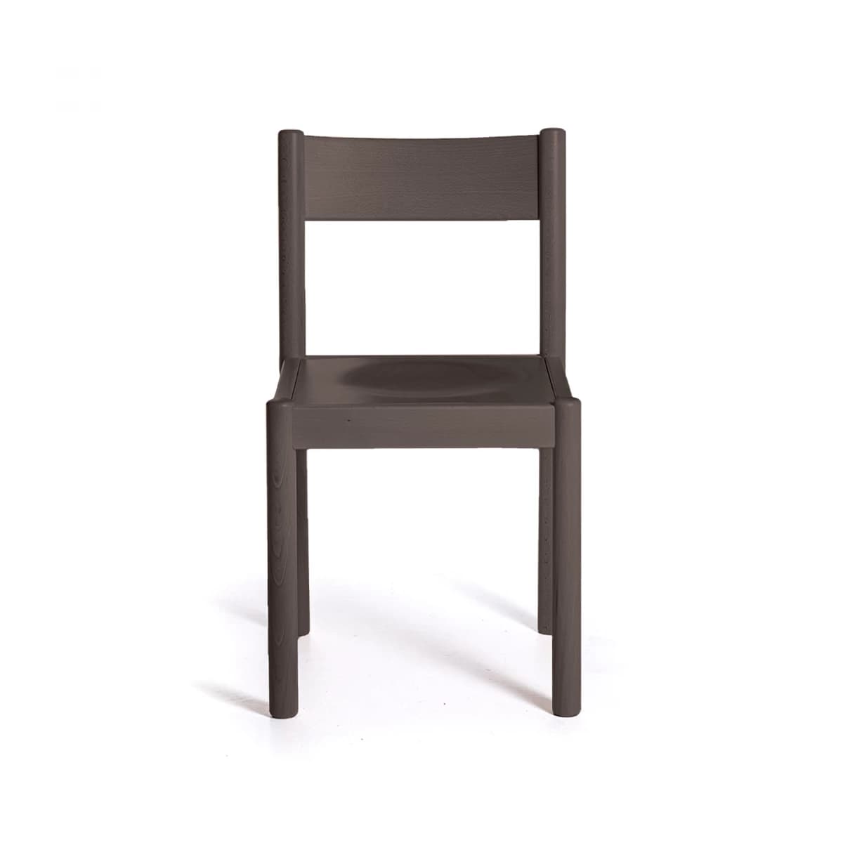 Modern and Pragmatic Beech Wood Chair with Plywood or Padded Seat (Palma)