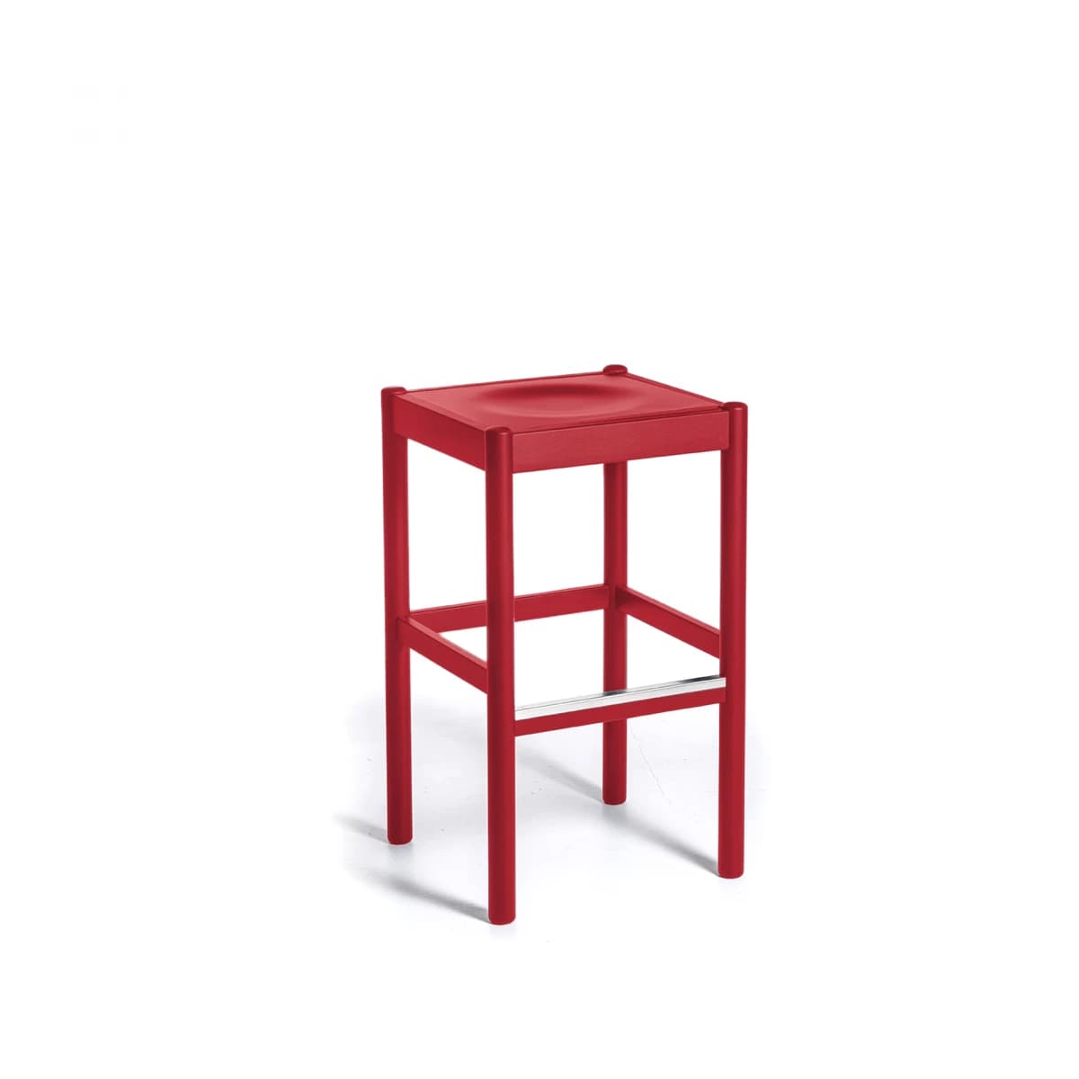 Palma Stool with Ash Wood and Plywood or Padded Seat