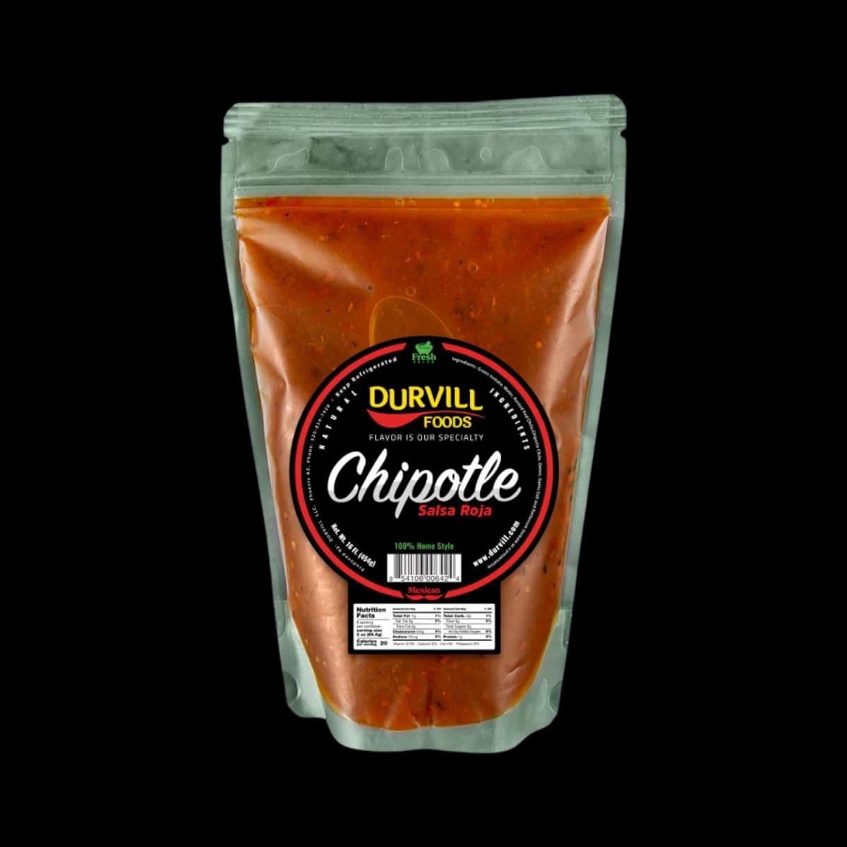 Chipotle Red Mexican Sauce (450 grs)