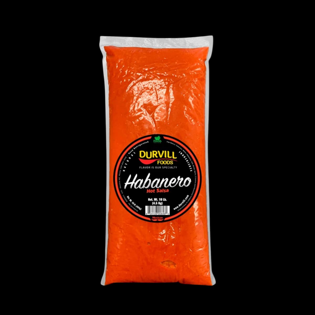 Habanero Hot Mexican Sauce (4.5 kg)