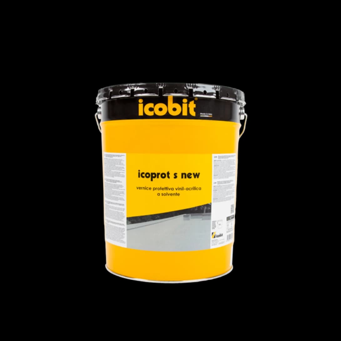 Icoprot S-New Protective Paint Based on Vinyl-Acrylic Resins (Liquid, Solvent Based) (16 Lt)