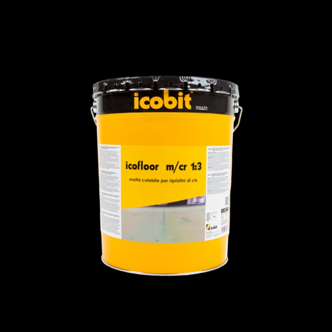 Icofloor M/Cr 1:3 Three-Component Castable Mortar based on Epoxy Resins, Selected Mineral Fillers (Liquid, Solvent-free) (5 Kg)