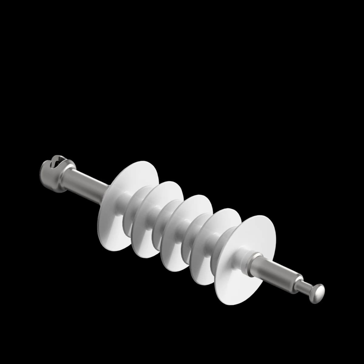 1175 mm Tension Insulator in Silicone Rubber (type ISI-ARE-A012-400** class 400 kN) - Transmission Composite Suspension