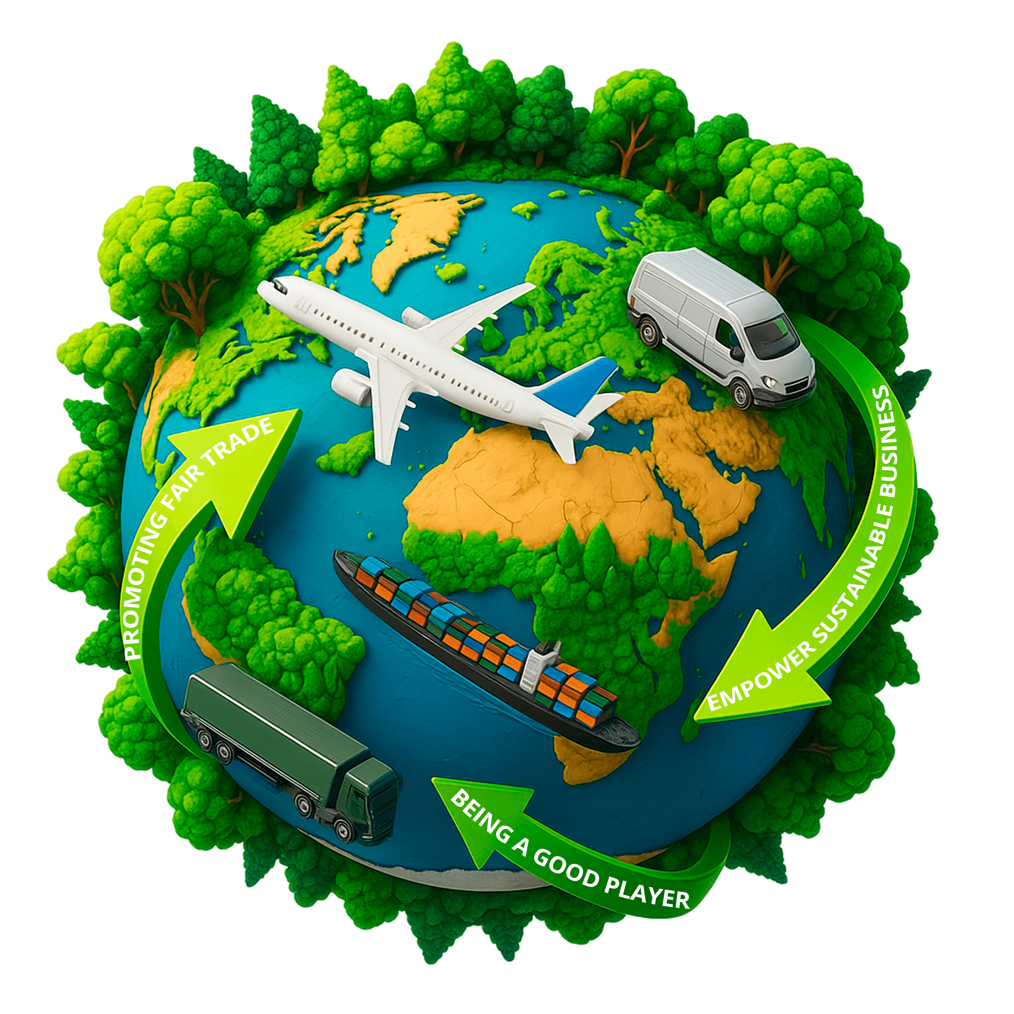 TTW circular model illustration